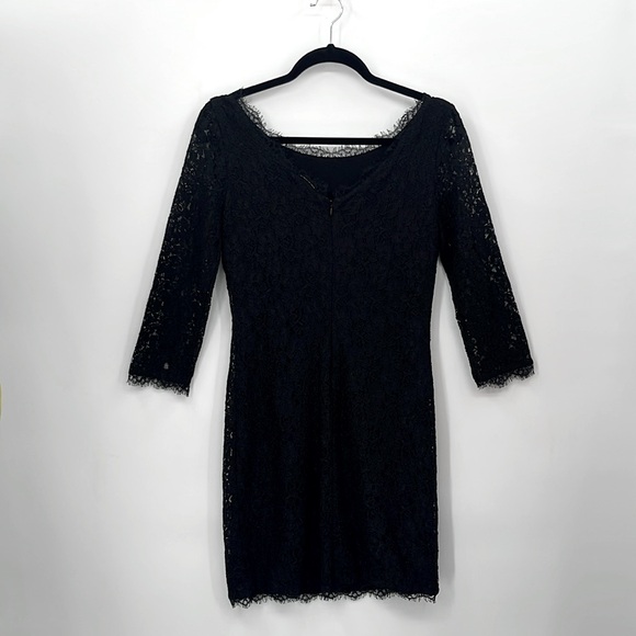 ((#42)BABATON Rafael Lace Dress - Picture 4 of 4